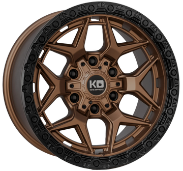 King Growler Wheels In Satin Bronze